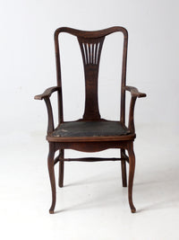 antique Victorian arm chair