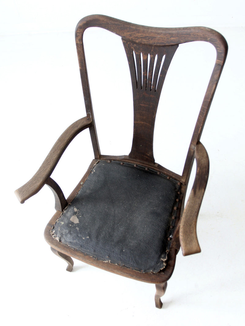 antique Victorian arm chair