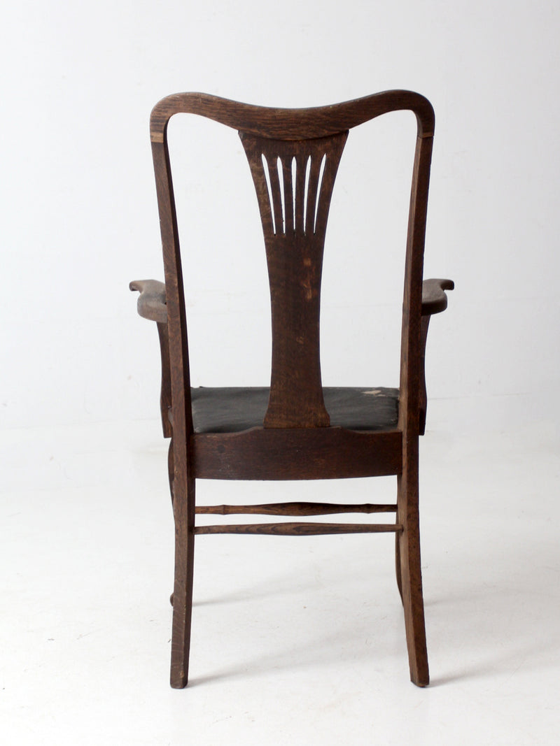 antique Victorian arm chair