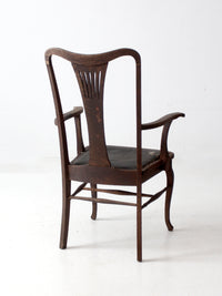 antique Victorian arm chair