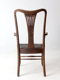 antique Victorian arm chair