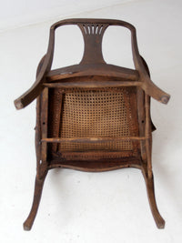 antique Victorian arm chair