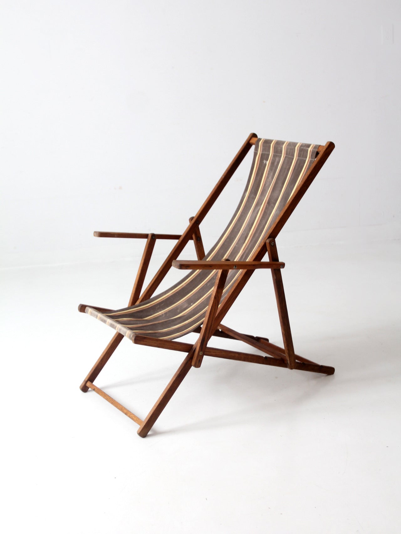 Striped best sale deck chairs