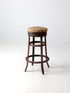 antique industrial stool