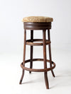 antique industrial stool