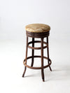 antique industrial stool