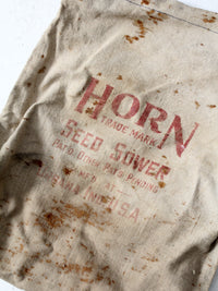 antique Horn seed sower