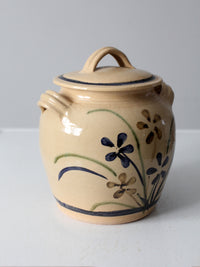 vintage Dodge Station Pottery cookie jar