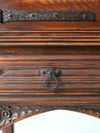 antique gothic style cabinet