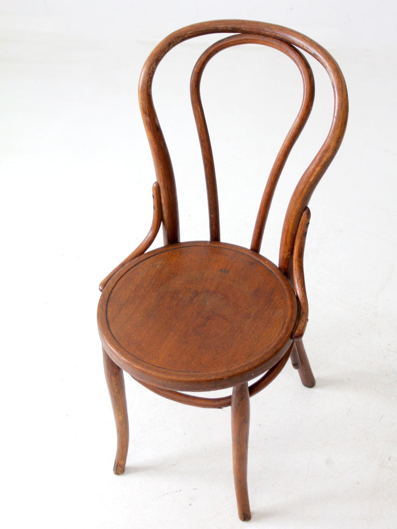 antique bentwood cafe chair