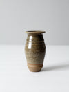 vintage studio pottery vase