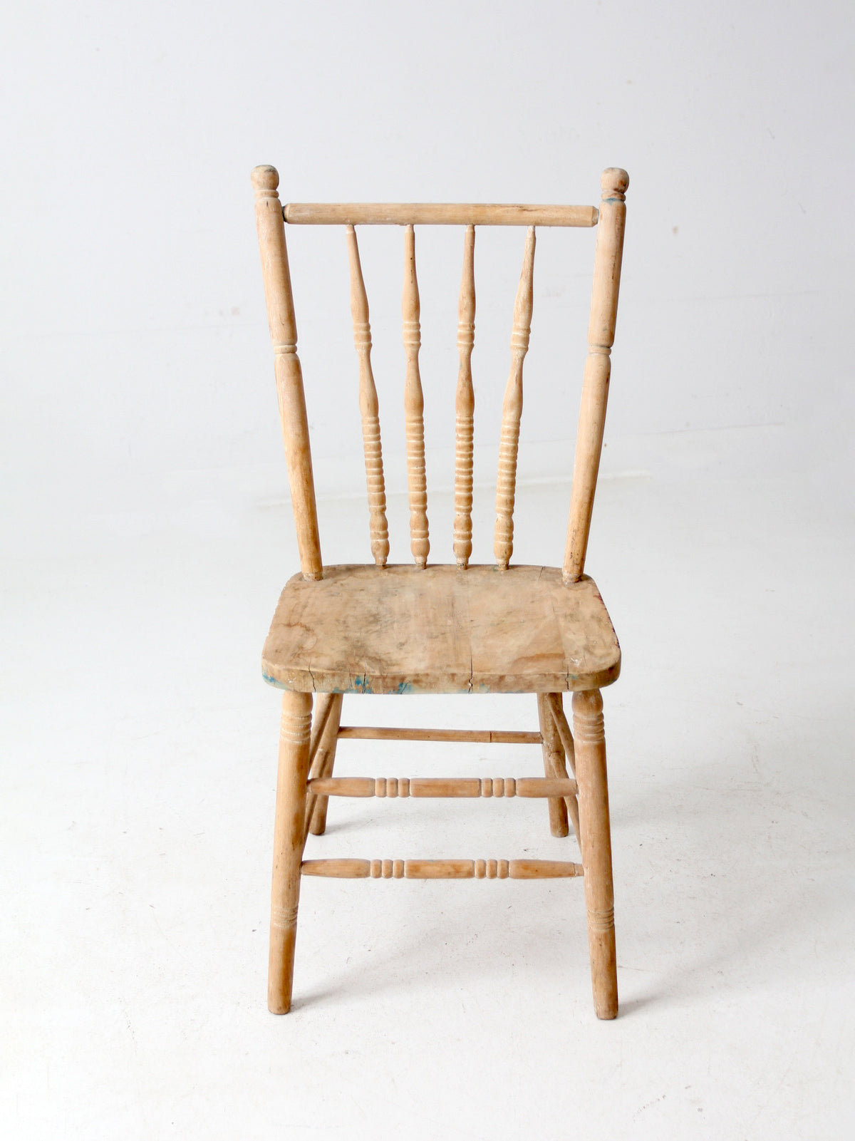 antique spindle back chair