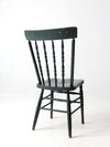 antique painted press back chair