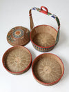 antique Chinese wedding basket