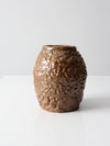 vintage 70s studio pottery vase