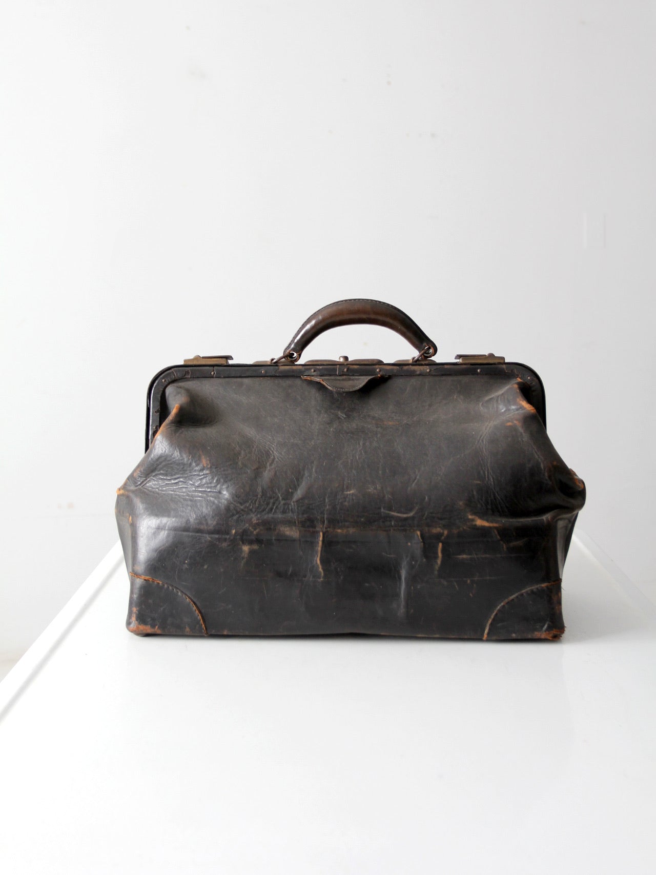 Vintage leather doctors bag sale