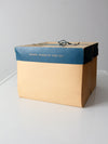 vintage Sears Roebuck and Co hat box