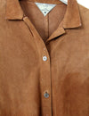 vintage Hella Barbara Rank leather blouse