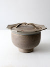 vintage studio pottery tureen