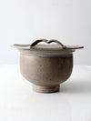 vintage studio pottery tureen