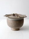 vintage studio pottery tureen