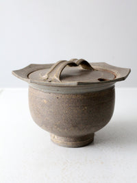 vintage studio pottery tureen