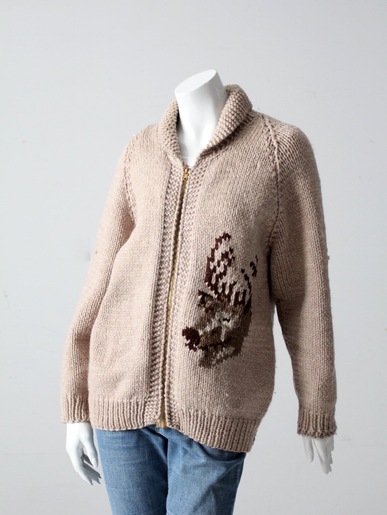 Vintage hand knit discount sweaters