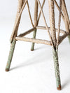 antique folk art twig table