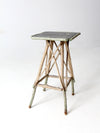 antique folk art twig table