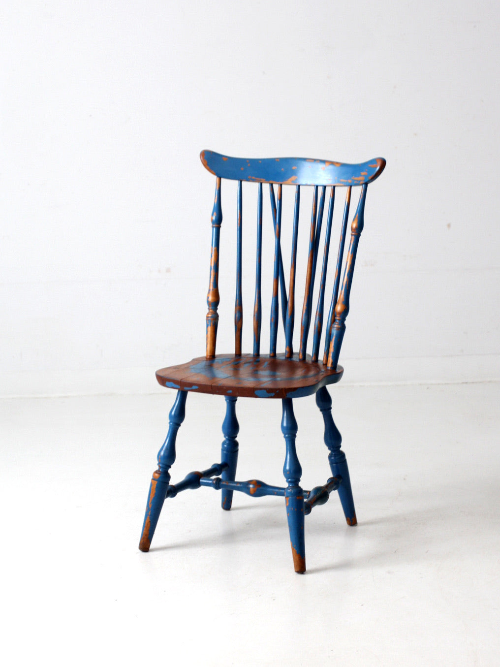 antique painted Windsor chair