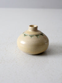 vintage studio pottery vase