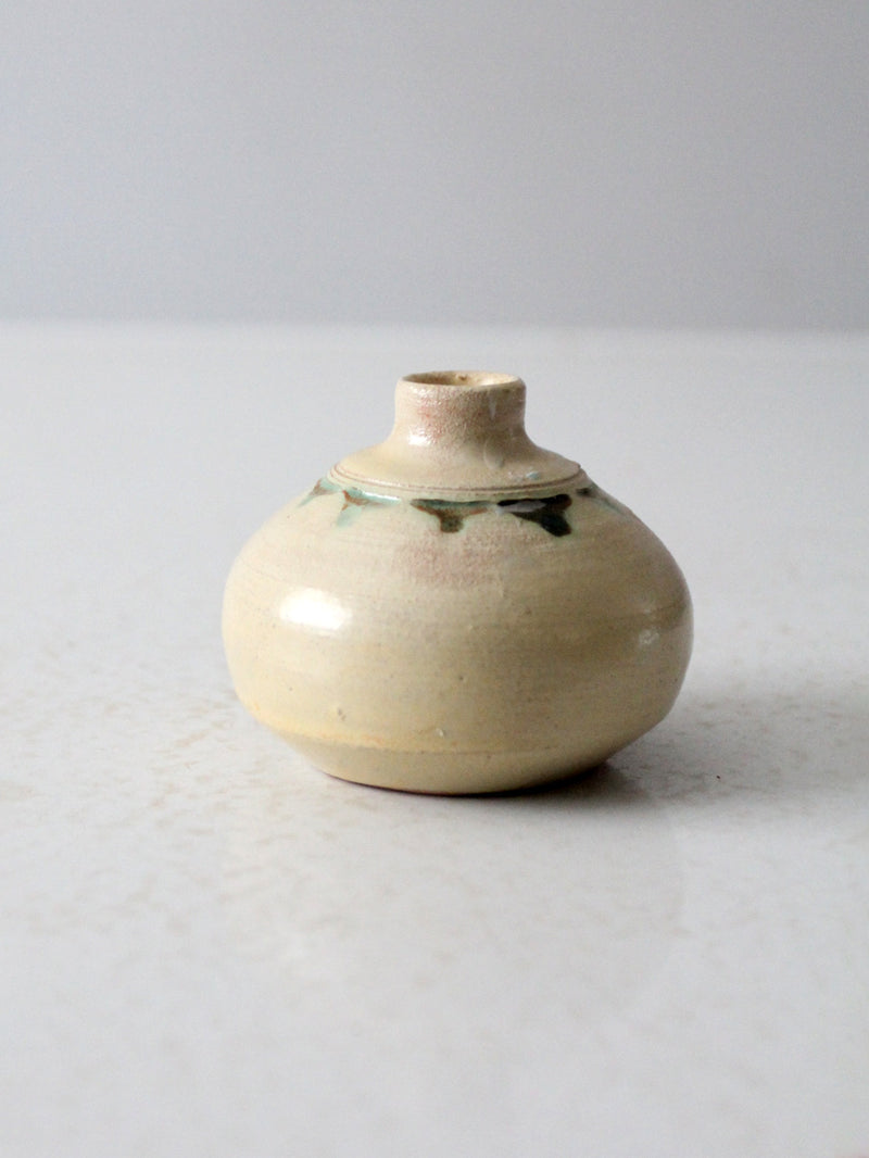 vintage studio pottery vase