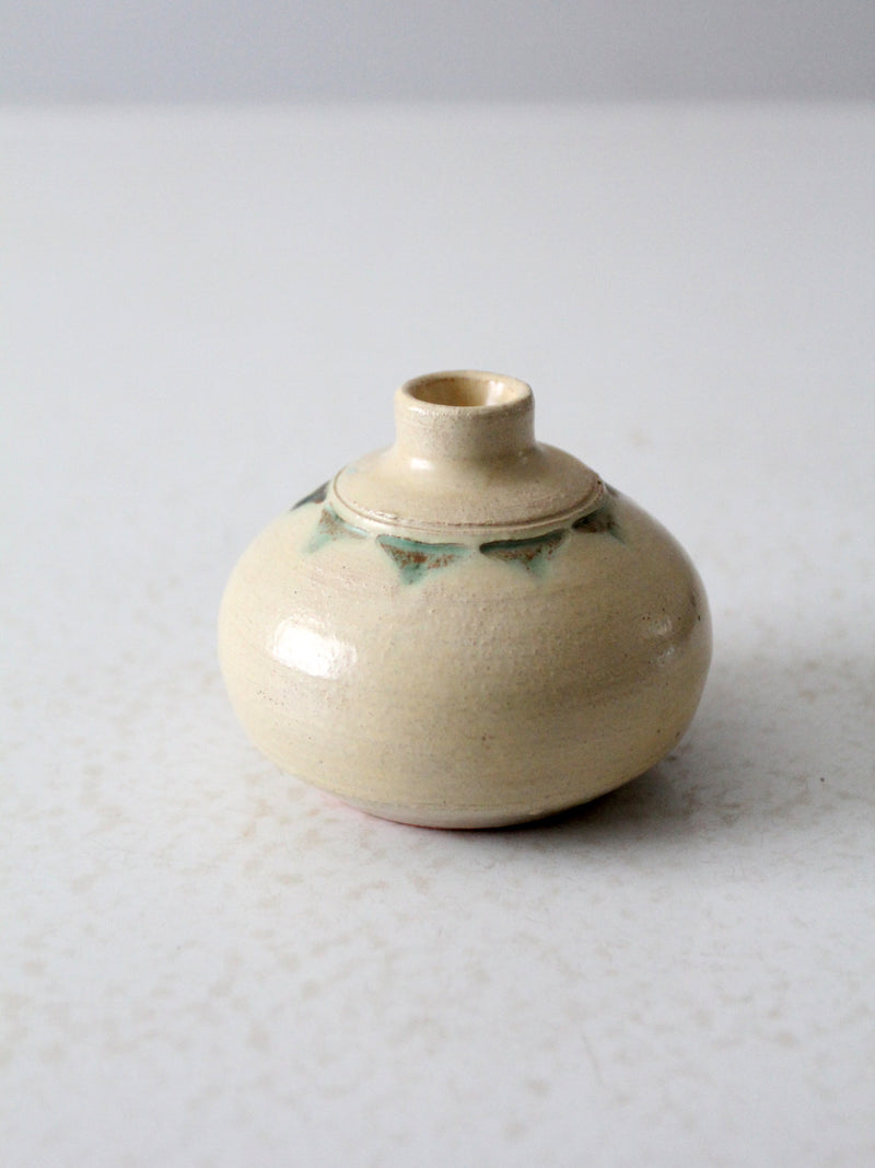 vintage studio pottery vase