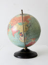 1940s Replogle 12 inch world globe