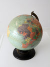 1940s Replogle 12 inch world globe