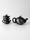 mcm Japanese Royal Sealy teapot set