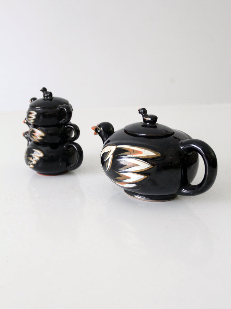 mcm Japanese Royal Sealy teapot set