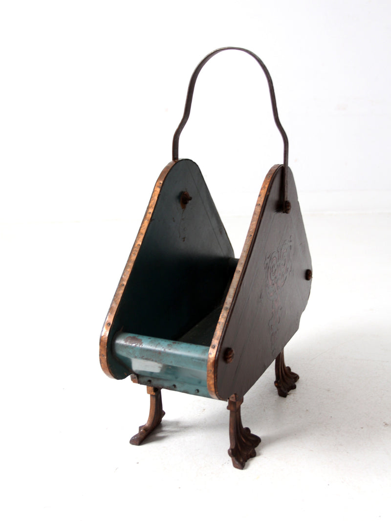 antique magazine rack