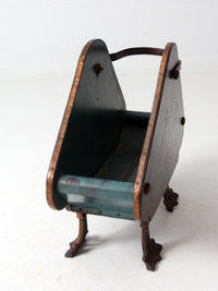 antique magazine rack