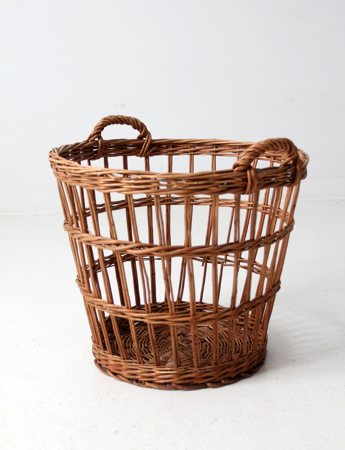 vintage wicker basket