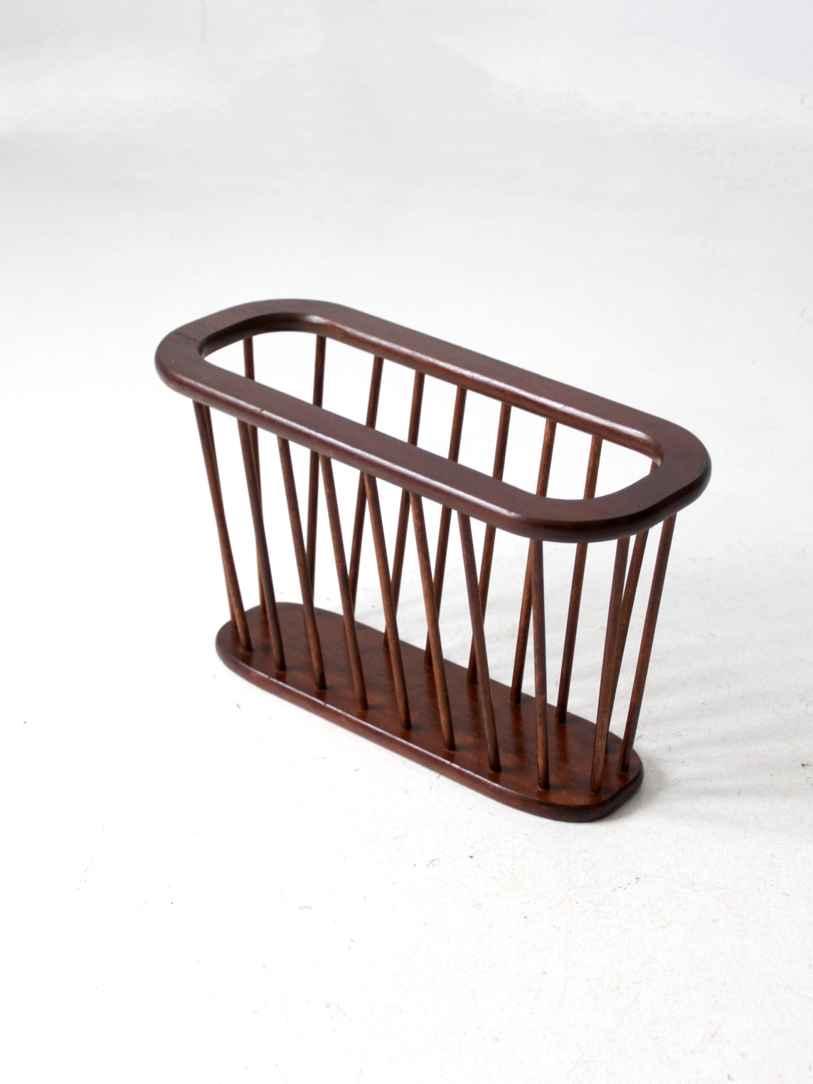 mid century modern magazine rack