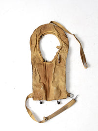 WWII pneumatic life vest