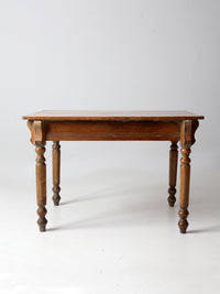 antique wooden table