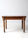 antique wooden table