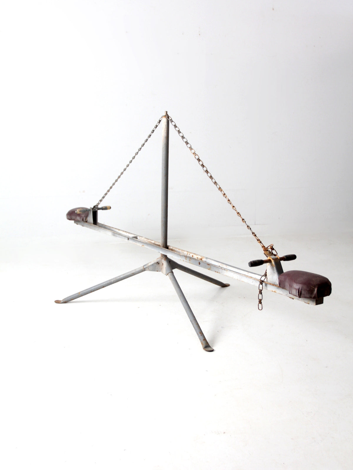 vintage hand-built seesaw