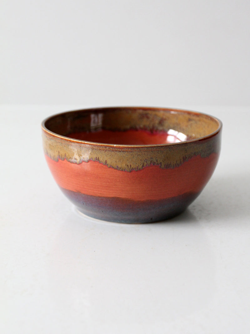 vintage studio pottery bowl