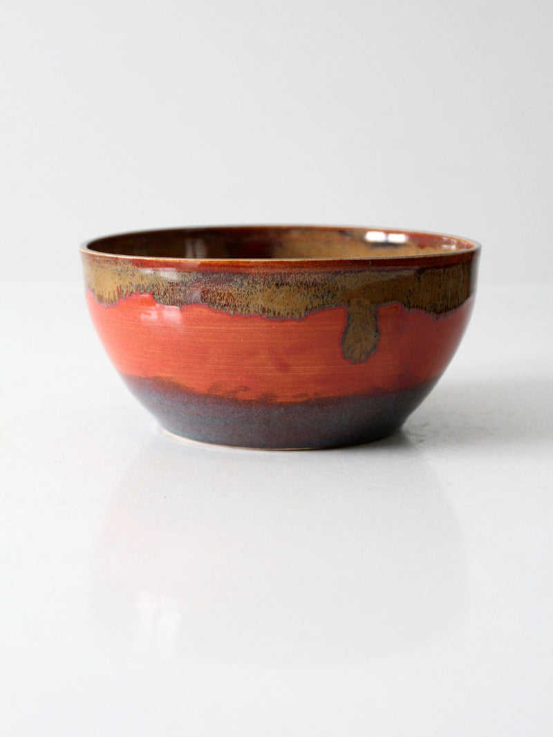 vintage studio pottery bowl