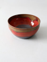 vintage studio pottery bowl