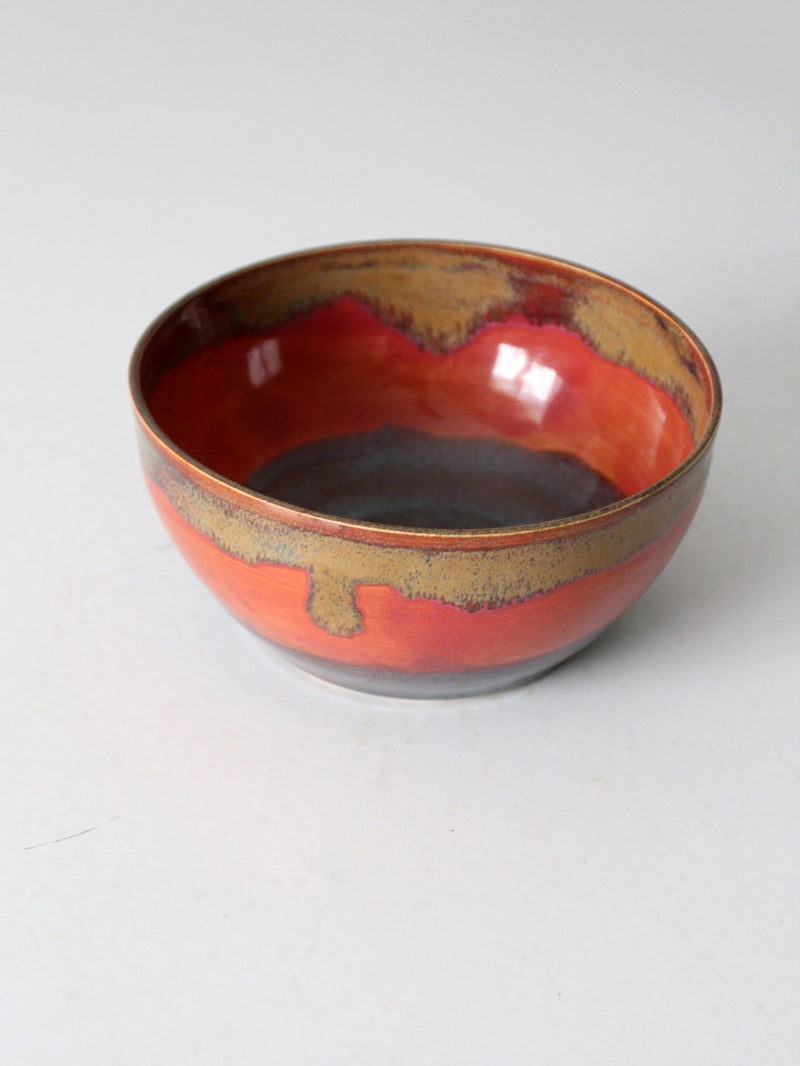 vintage studio pottery bowl