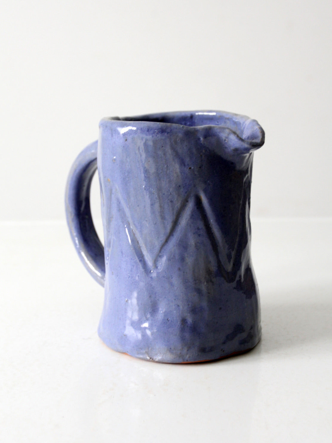 vintage studio pottery pitcher